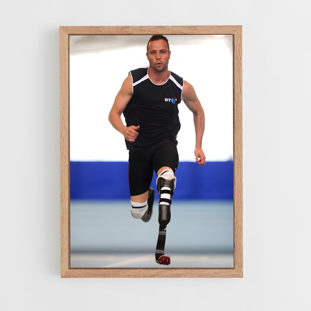 Poster L'Homme à la Course – affiche Jeux Olympiques (vue 4)